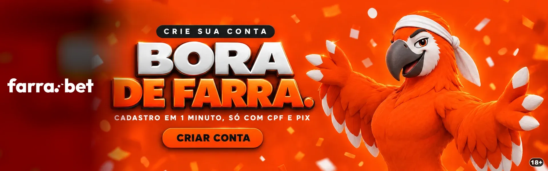 Cadastro - Bora de Farra